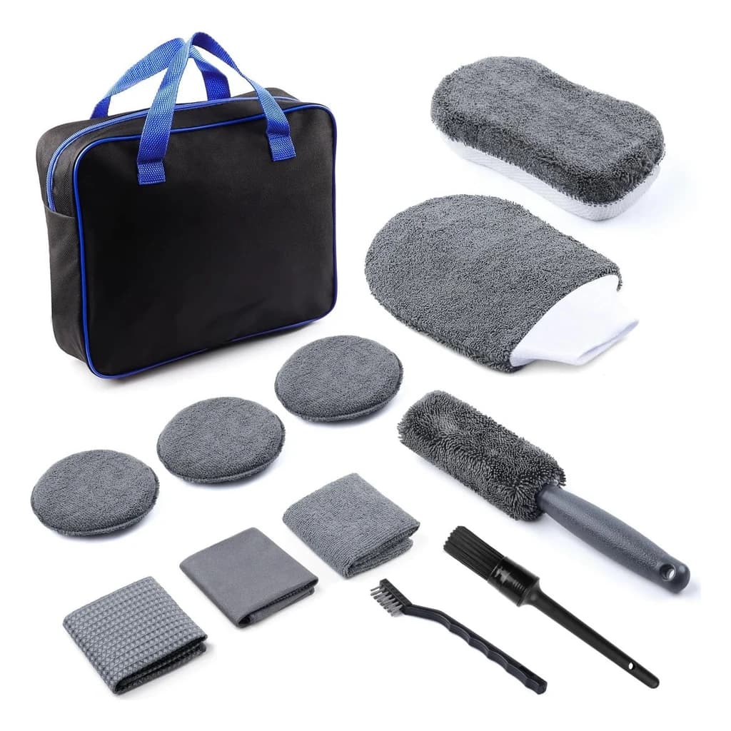 Car Wash Mitt and Polishing Kit