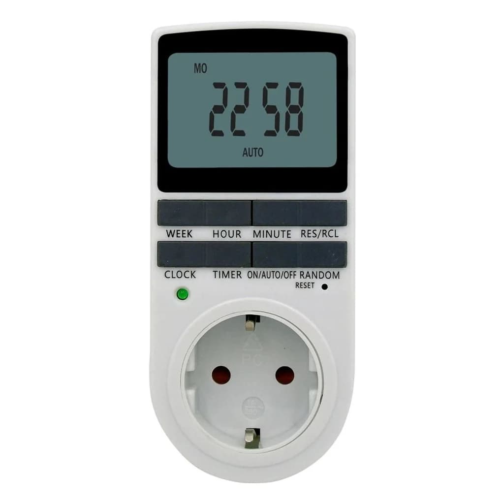Programmable Digital Timer Plug, Pair